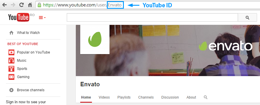 YouTube ID获取