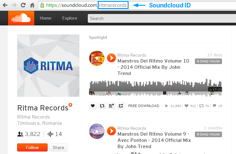 SoundCloud ID获取